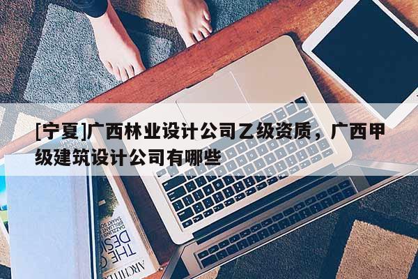 [寧夏]廣西林業(yè)設計公司乙級資質，廣西甲級建筑設計公司有哪些